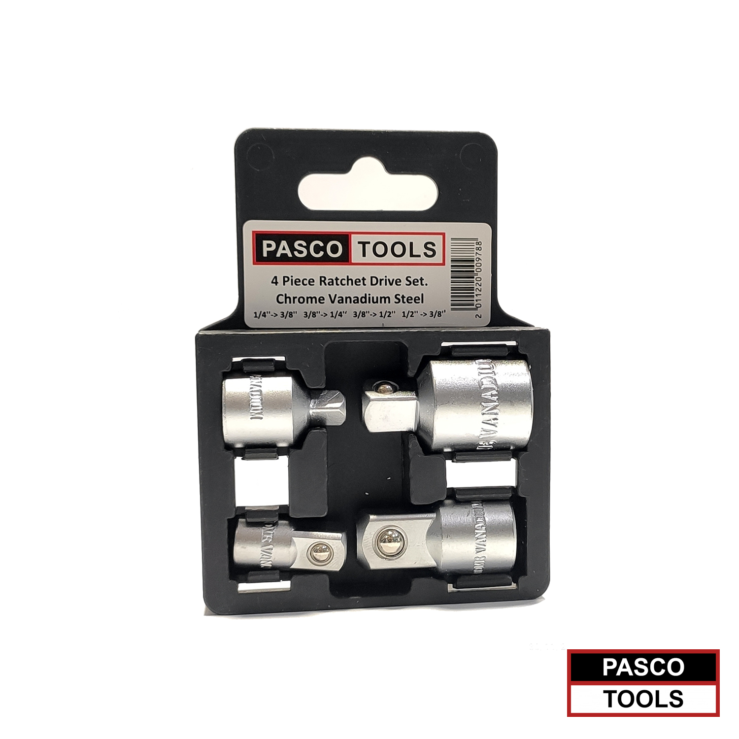 Αντάπτορες καστάνιας σετ 4 τεμαχιών Pasco tools