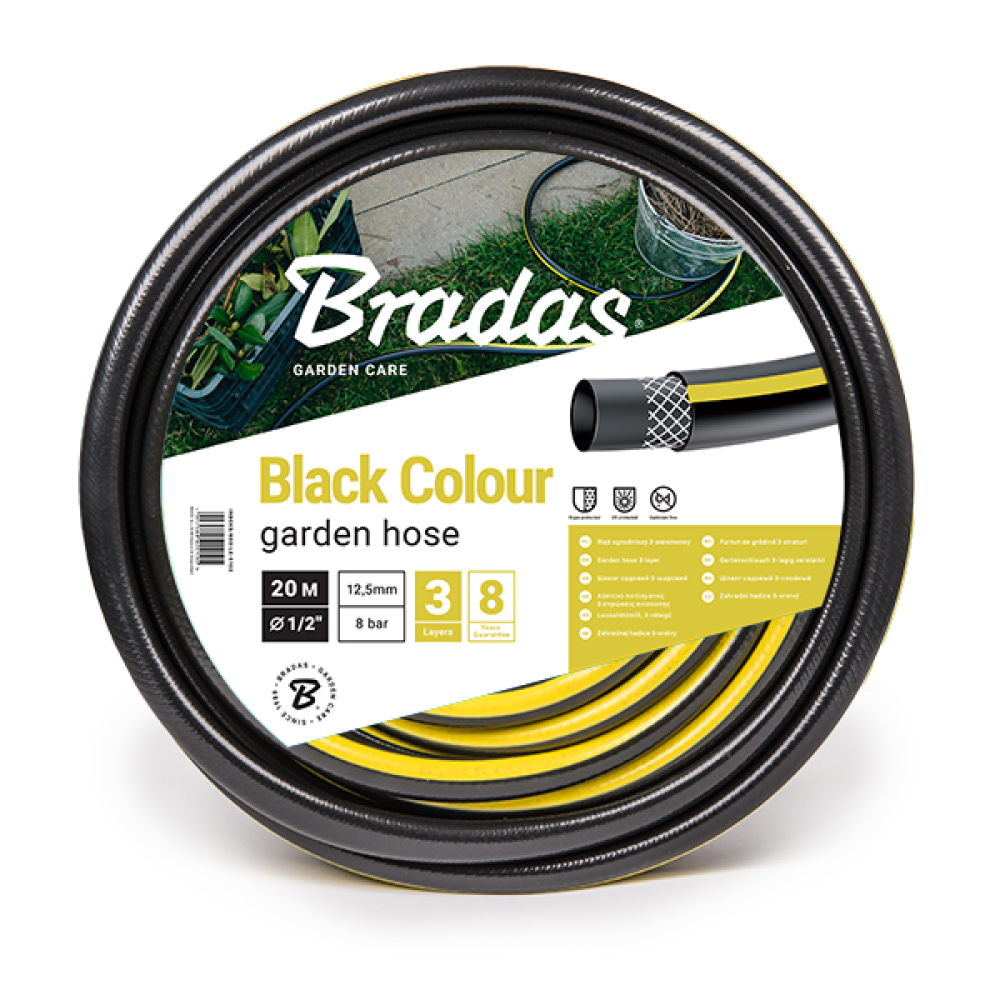 Λάστιχο ποτίσματος Black Colour 3/4″ – 25m Bradas