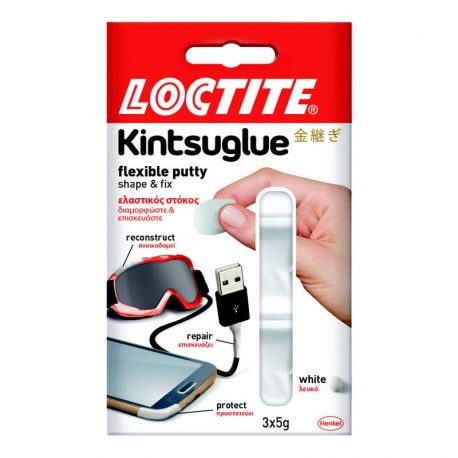 Ελαστικός Στόκος Kintsuglue 3x5gr Loctite