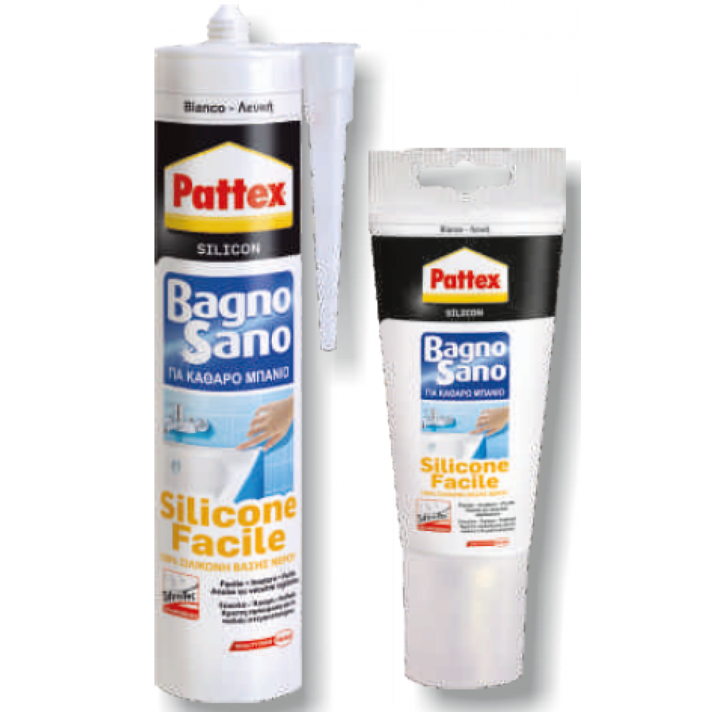 Σιλικόνη Νερού Pattex Bagno Sano 150mL